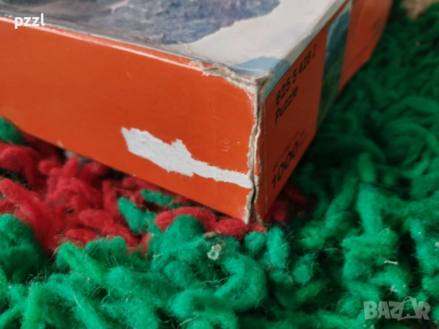 Пъзел "Zugspitze” Ravensburger 1975г. 1000 части, снимка 6 - Пъзели - 53872931