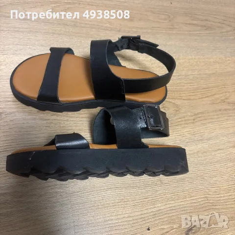 Дамски сандали от естествена кожа, снимка 2 - Сандали - 56202793