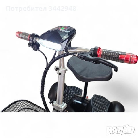Електрическа триколка A2 Premium, снимка 5 - Инвалидни скутери - 53167067