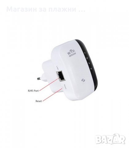 WI FI УСИЛВАТЕЛ WIFI REPEATER РУТЕР МОДЕЛ 2 - код 1274, снимка 5 - Рутери - 34289928