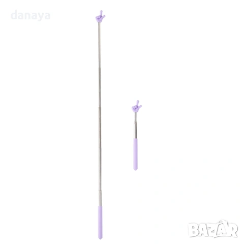 6444 Телескопична учебна показалка Ръчичка, 20–68 см, снимка 7 - Ученически пособия, канцеларски материали - 53807457