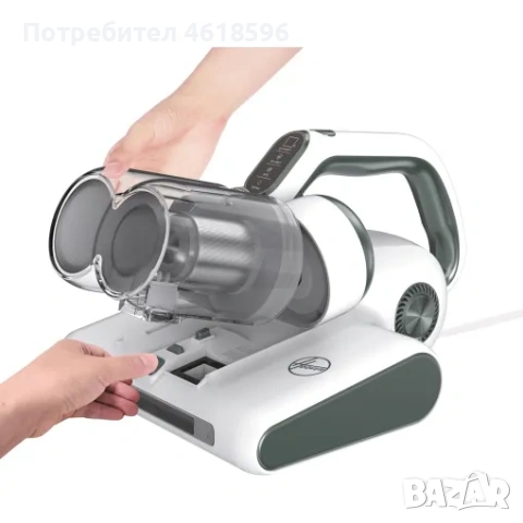 Прахосмукачка за матраци и акари Hoover Anti-Mite (HMC510UV) с UV светлина и изсушаване, снимка 4 - Прахосмукачки - 53224103