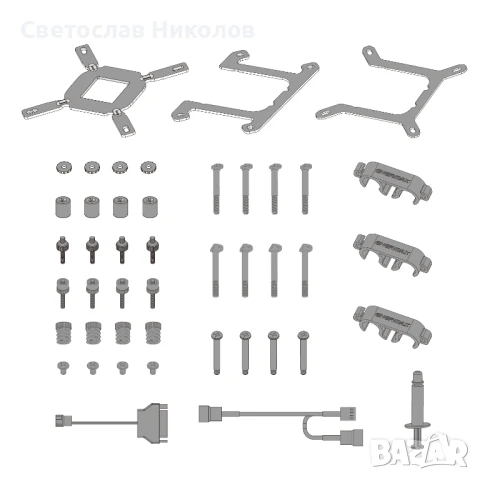 Водно охлаждане за процесор ENERMAX LIQMAXFLO SR 120, снимка 7 - Други - 50706762