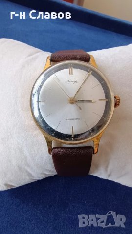 Gold plated Kienzle. Ultra thin. , снимка 3 - Мъжки - 48670140