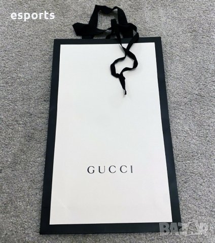 Автентична бутикова Gucci подаръчна торба gift bag 38x23cm, снимка 1 - Други - 35803825