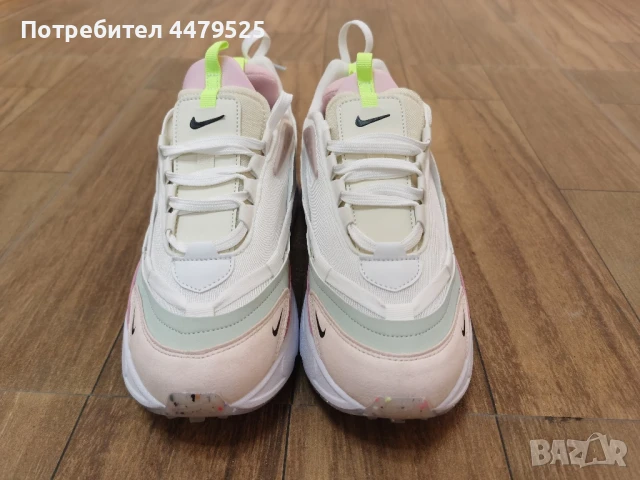 Оригинални дамски маратонки Nike Air Furyosa pink white, снимка 4 - Маратонки - 51004486