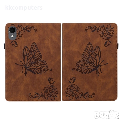 Кожен калъф с Протектор за Samsung Galaxy Tab S11 X730 / X736, Дизайн пеперуда- 6 цвята, снимка 10 - Калъфи, кейсове - 52321005