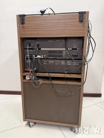 🔊Ретро аудио сет GRUNDIG - Усилвател, дек, тунер, грамофон и рак шкаф🔉, снимка 6 - Декове - 56023387
