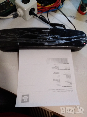 Ламинатор A4 Olympia A233, снимка 5 - Друго - 52598953