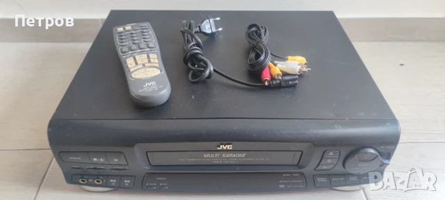 Видео JVC VHS , снимка 2 - Плейъри, домашно кино, прожектори - 51219593