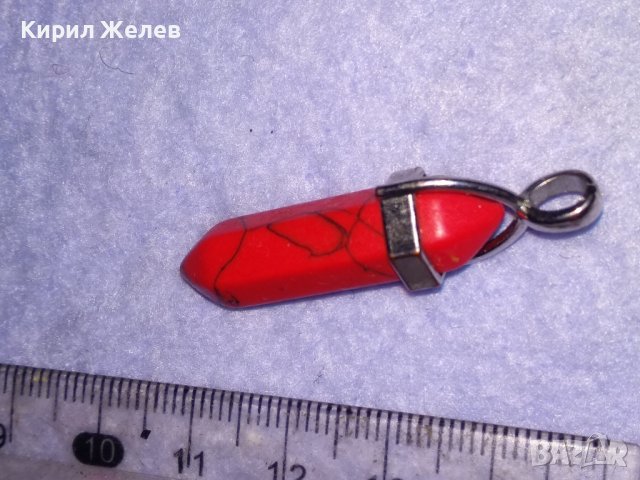 МОДЕН АРТ МЕДАЛЬОН ПЕНДАНТ ВИСУЛКА от ШЛИФОВАН ПОЛУСКЪПОЦЕНЕН КАМЪК 38637, снимка 10 - Колиета, медальони, синджири - 41622863