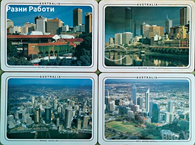 Комплект 6 бр. подложки за хранене, сервиране, чинии - "Австралия", снимка 4 - Други - 42532829