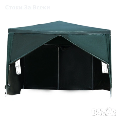 Просторна градинска шатра с водоустойчива рамка, снимка 4 - Градински мебели, декорация  - 53870676