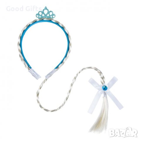 Комплект костюм Замръзналото кралство Жезъл с ръкавици и диадема, снимка 2 - Други - 39189563