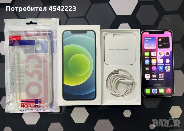 iPhone 12 128GB Green 80% батерия