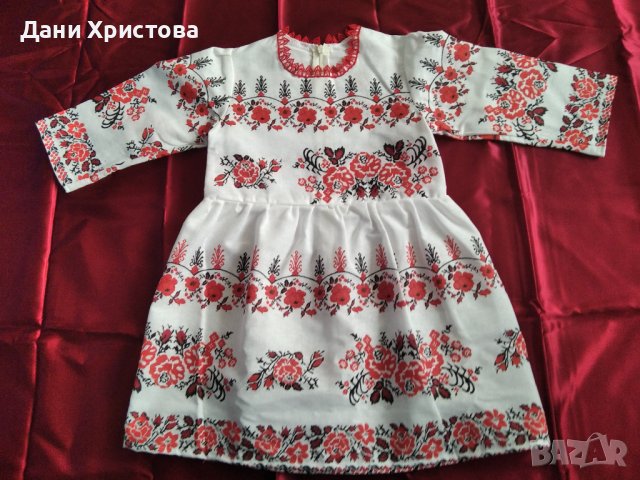 Бюджетни носии с фолклорни мотиви , снимка 3 - Детски рокли и поли - 39965757