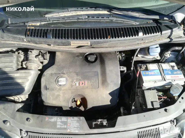 Продавам Сеат алхамбра автоматик 6+1 1.9тди, снимка 6 - Автомобили и джипове - 48262684