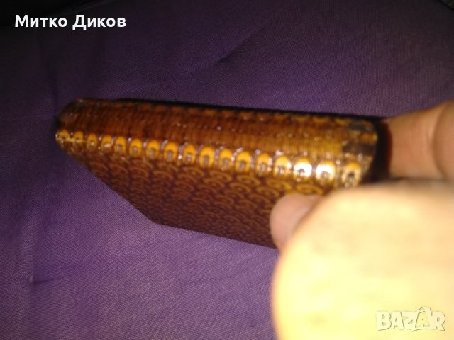 Кутия за карти от соца или други неща нова 105х83х22мм, снимка 4 - Колекции - 42505423