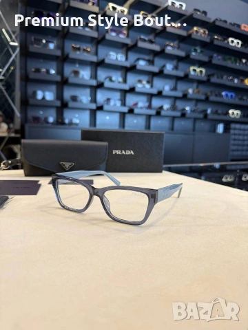 слънчеви очила prada cartier ray ban Gucci с черен обикновен калъф и ув защита , снимка 2 - Слънчеви и диоптрични очила - 53660558