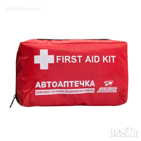 Автомобилна аптечка DIN 13164, сертифицирана