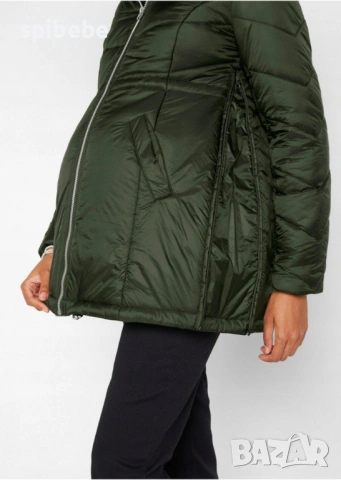 Ново зимно яке за бременни и бебеносене Bonprix размер S 36, снимка 6 - Якета - 53030991