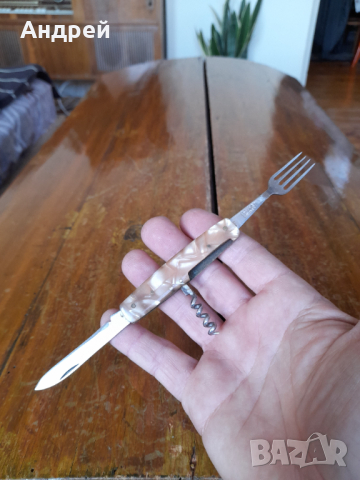 Стар джобен нож,ножче,ножка #34, снимка 4 - Други ценни предмети - 44717872