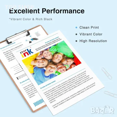 starink LC3219XL за принтер Brother LC3217 LC3219XL за Brother MFC-J6530DW MFC-J5730DW, 9 бр., снимка 3 - Консумативи за принтери - 49567449