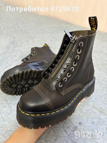 Боти Dr. Martens Sinlar, Dark Toupe, Orleans
