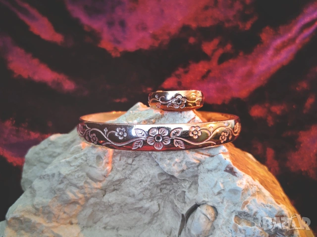 Медна терапевтична гривна 10