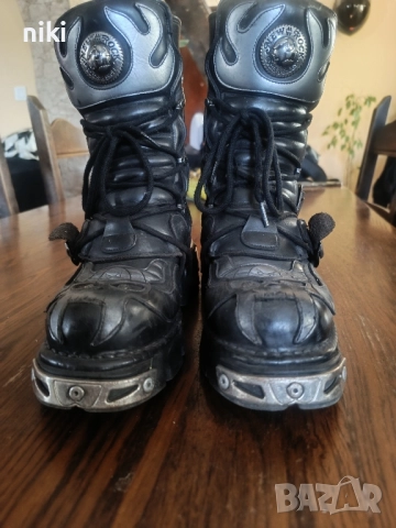 Мото Рок ботуши NEW ROCK номер 43, снимка 2 - Мъжки ботуши - 52175860