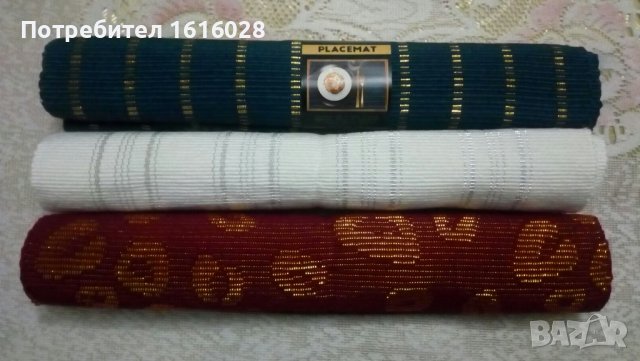 Комплект  от 2 подложки - салфетки за сервиране на маса., снимка 2 - Аксесоари за кухня - 44451969