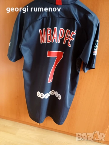 Тениска на ПСЖ Мбапе 7 Размер XL, снимка 3 - Тениски - 53599105