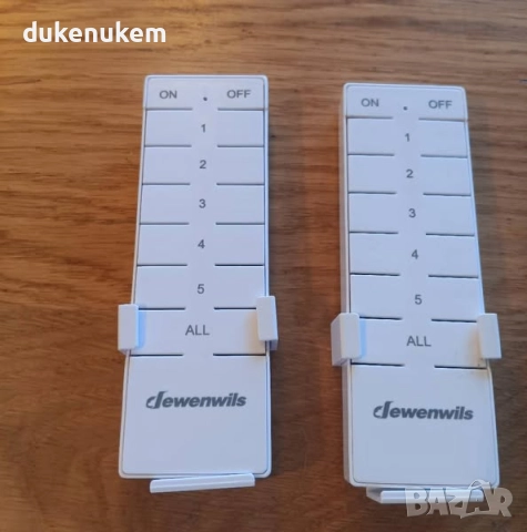 Комплект от 5 броя Безжични контакти с дистанционно управление, снимка 11 - Друга електроника - 52492648