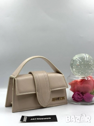 чанти JACQUEMUS- Le grand bambino ➡️17cm ⬆️10cm✨ ⭐️, снимка 8 - Чанти - 51447439