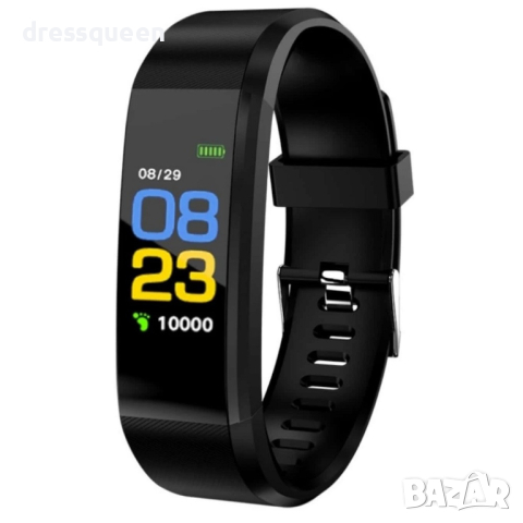 3345 Фитнес гривна Fitness Tracker с часовник, снимка 10 - Други - 44804795