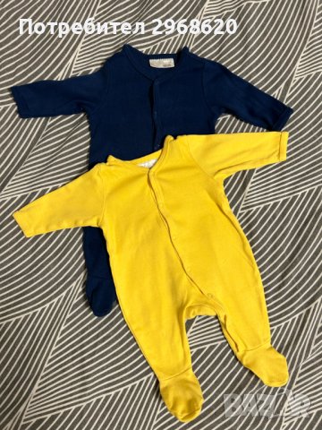 Лот бебешки дрехи 0-3 месеца 56 рр, снимка 2 - Комплекти за бебе - 42594896