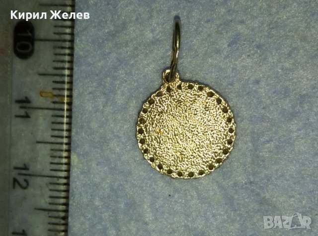 СТАРА СРЕБЪРНА НАГРЪДНА ИКОНКА МАЙСТОРСКА ИЗРАБОТКА 40031, снимка 7 - Антикварни и старинни предмети - 42425224