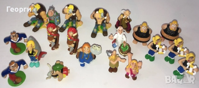Лот 2 Киндер серии:Asterix & The Romans (2000)& Asterix &The Vikings(2006) Kinder Surprise от Италия, снимка 2 - Фигурки - 53171986