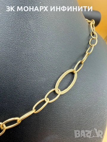 Златен ланец /585/, снимка 9 - Колиета, медальони, синджири - 53405433