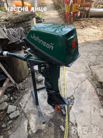 Извънбордов двигател Johnson 6, снимка 3 - Воден транспорт - 44349376