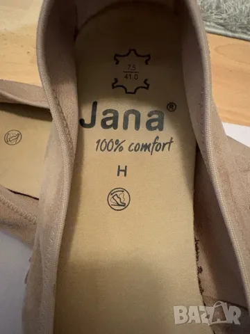 Дамски обувки-пантафки Jana 41 размер, снимка 4 - Дамски елегантни обувки - 48200165