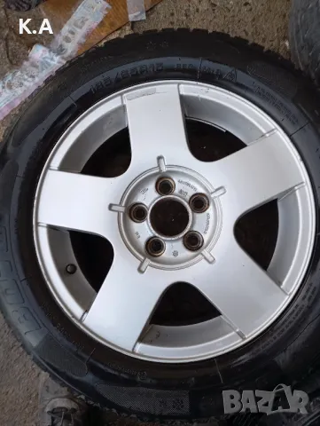 Оригинални джанти VW 15 5x100 6J ET38, снимка 3 - Гуми и джанти - 48501115