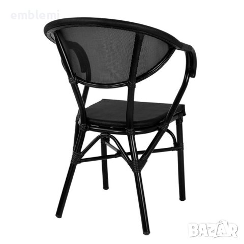 Стол трапезен градински Costa HM5025 Черен, снимка 11 - Столове - 44276225