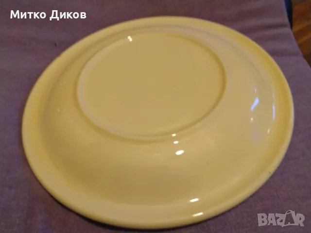 Порцеланова чиния нова на Дубай фи 265мм и на рисунката вътре 200мм, снимка 6 - Декорация за дома - 48103101