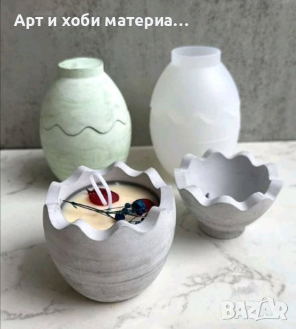 Силиконов молд яйце, снимка 1 - Форми - 40135652