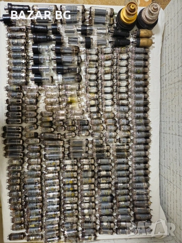 Лот: над 210 броя електронни лампи., снимка 12 - Друга електроника - 53760165