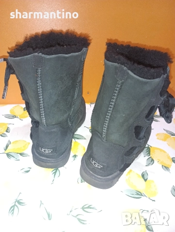 UGG кожени боти N 36 - 18 €, снимка 5 - Дамски боти - 52974752