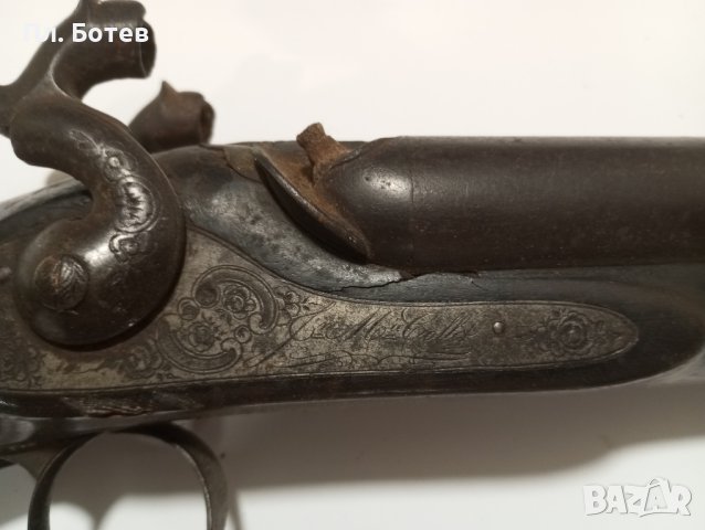 Стара капсулна пушка , снимка 6 - Антикварни и старинни предмети - 42265401
