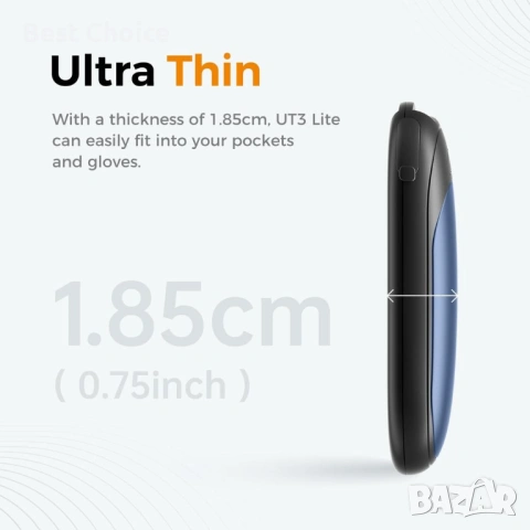 Презареждащи се електрически нагреватели за ръце Ocoopa UT3 Lite. , снимка 5 - Други - 53054651