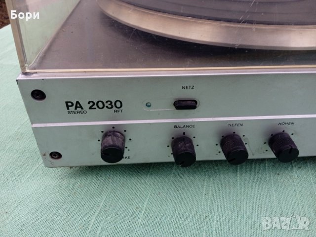 RFT PA 2030 STEREO Грамофон с усилвател, снимка 6 - Грамофони - 35665830